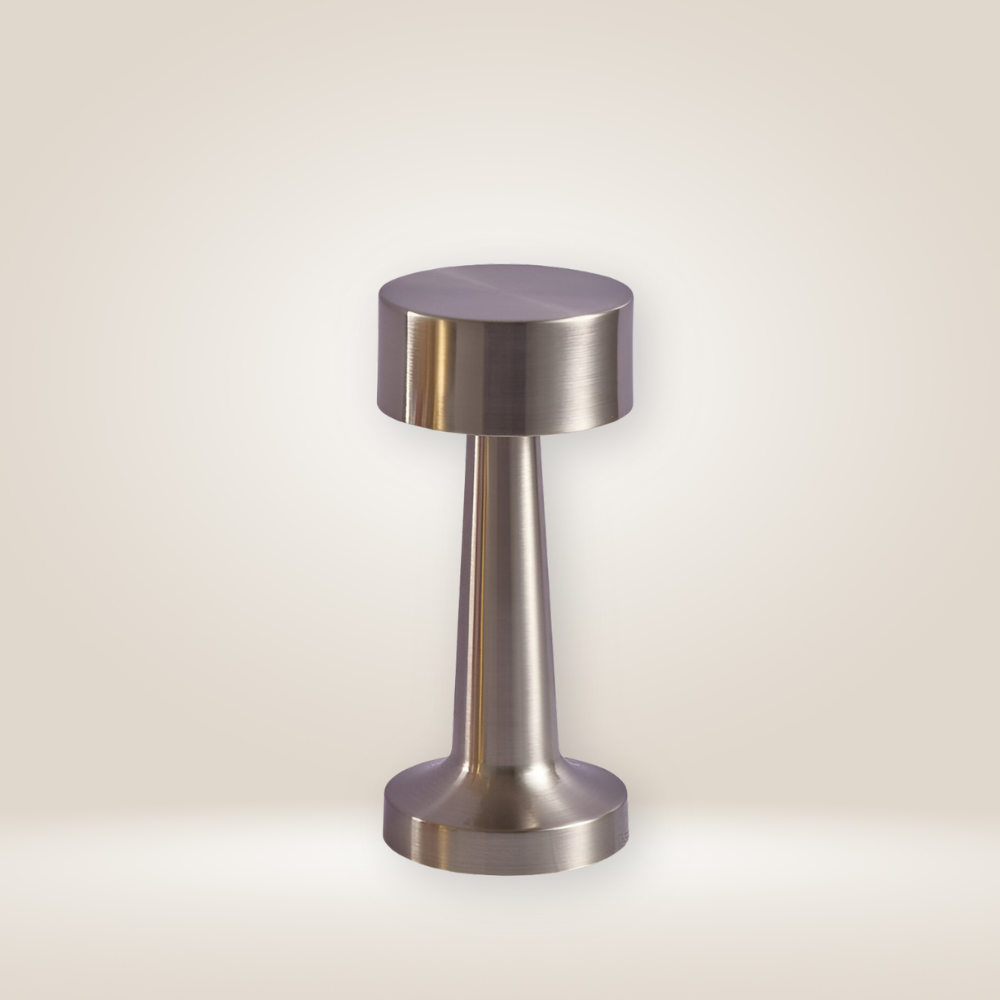 RetroLight - Stylische LED-Restaurant-Tischlampe mit kabellosem USB-Ladegerät