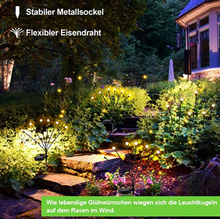 Lade das Bild in den Galerie-Viewer, Solarpower | LED Solar-Glühwürmchen Lichter für den Garten (6 LEDS)
