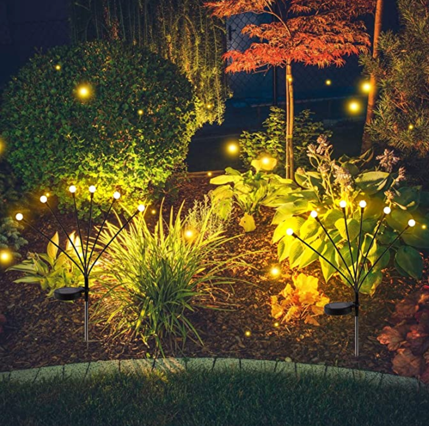 Solarpower | LED Solar-Glühwürmchen Lichter für den Garten (6 LEDS)