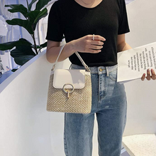 Lade das Bild in den Galerie-Viewer, Stroh-Handtasche, Strandtasche &quot;Eva&quot; - chic für den Sommer_beige 16

