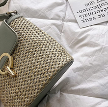 Lade das Bild in den Galerie-Viewer, Stroh-Handtasche, Strandtasche &quot;Eva&quot; - chic für den Sommer
