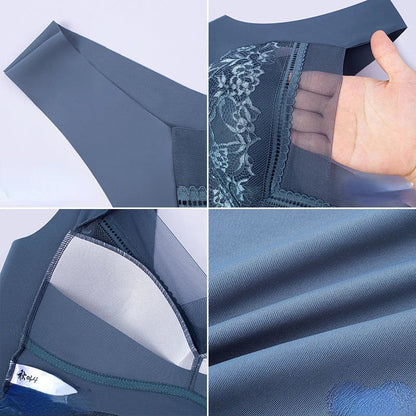 Celestial Lace l Plus Size Gepolsterter Push Up Bequemer Kabelloser Spitzen-BH