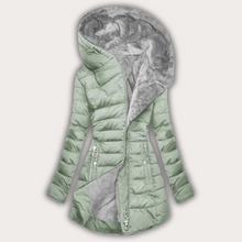 Lade das Bild in den Galerie-Viewer, Warme Damen Daunenjacke mit Fellkapuze
