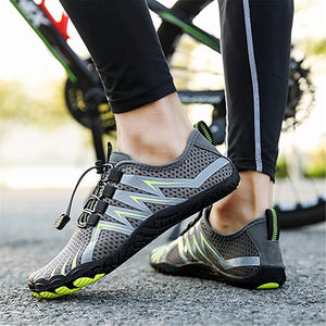 Unisex-Barfußschuhe "Expert Pro" für gesundes Laufen - leicht, rutschfest, flexibel_grau  5
