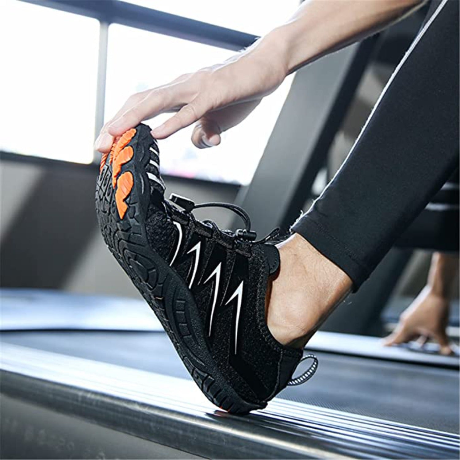 Unisex-Barfußschuhe "Expert Pro" für gesundes Laufen - leicht, rutschfest, flexibel_schwarz 6