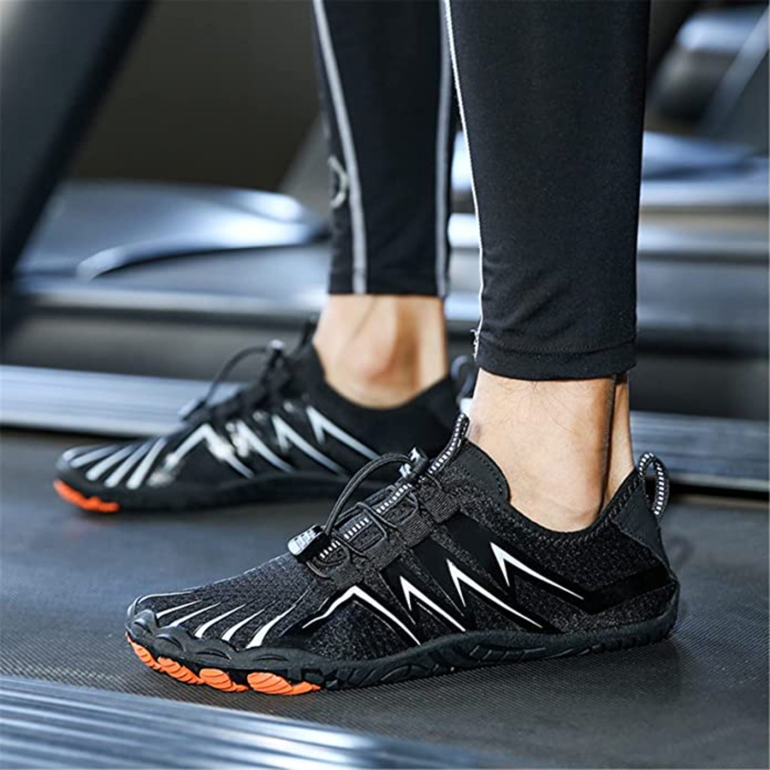 Unisex-Barfußschuhe "Expert Pro" für gesundes Laufen - leicht, rutschfest, flexibel_schwarz 7