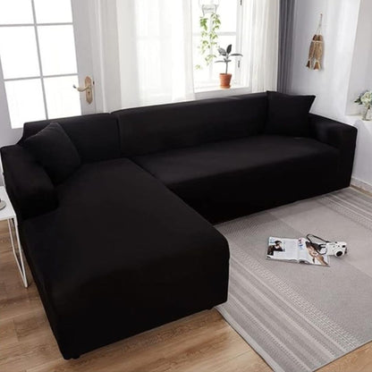 Waschbarer Sofabezug - Erweckt Dein Sofa zu neuem Leben - verlängert die Lebensdauer, wasserdicht, dehnbar_lieblingsladen_schwarz
