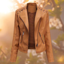 Lade das Bild in den Galerie-Viewer, Lana - Stylishe &amp; Zeitlose Damen Lederjacke
