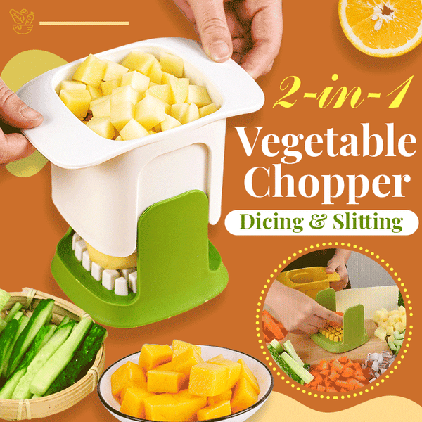1+1 Gratis | QuickChop™ 2-in-1 Gemüse Häcksler