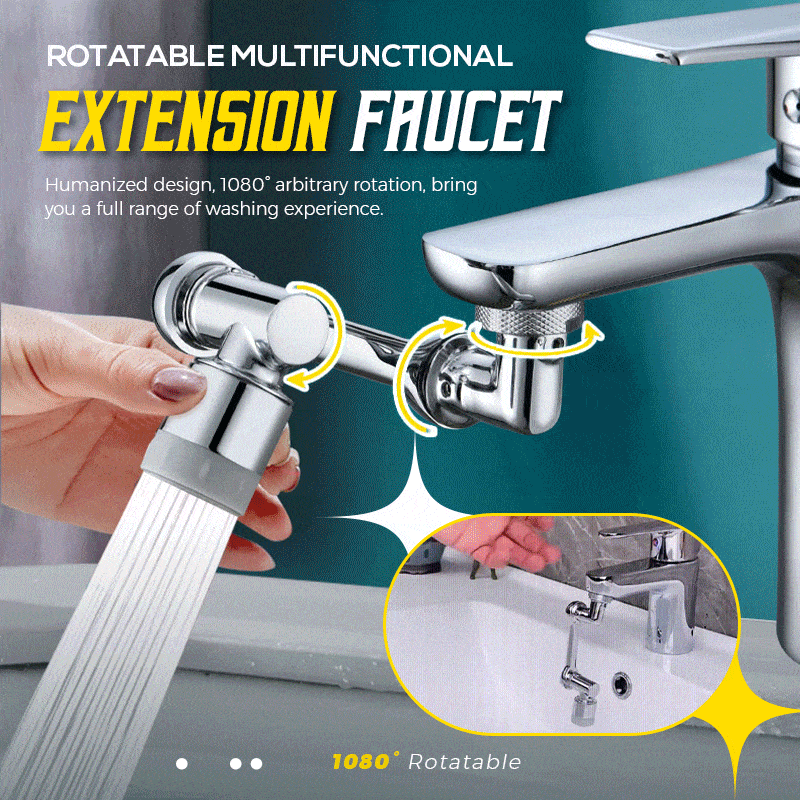 1+1 Gratis | Splash™ Universelle 1080° schwenkbare Auslaufhahn
