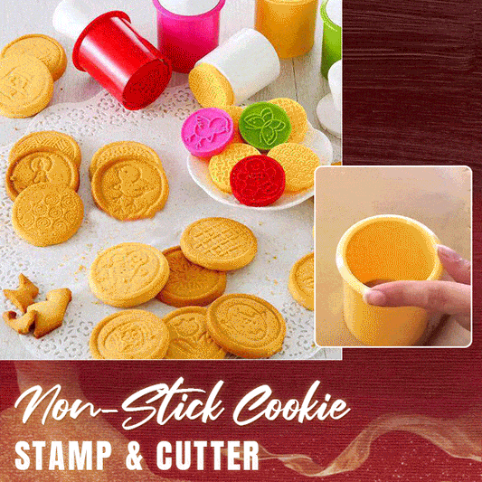 1+1 Gratis | Cookie Stamp™ Antihaftbeschichtung & Ausstecher