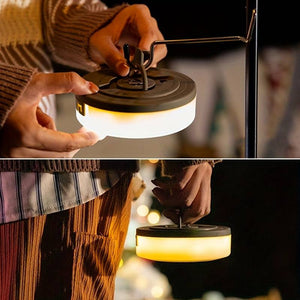 Aufrollbare Lichterkete - LED-Campinglichterkette