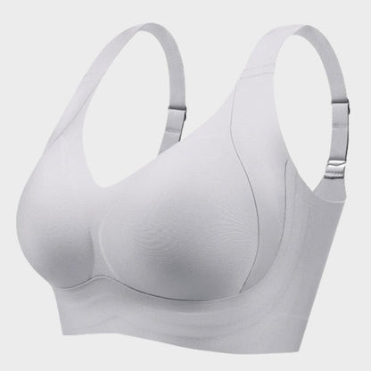 SheCurve BH | Grauer Shaper-BH minimizer bh ohne bügel mit breiten Trägern