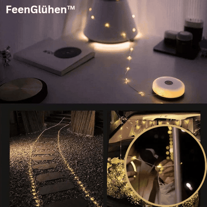 Aufrollbare Lichterkete - LED-Campinglichterkette