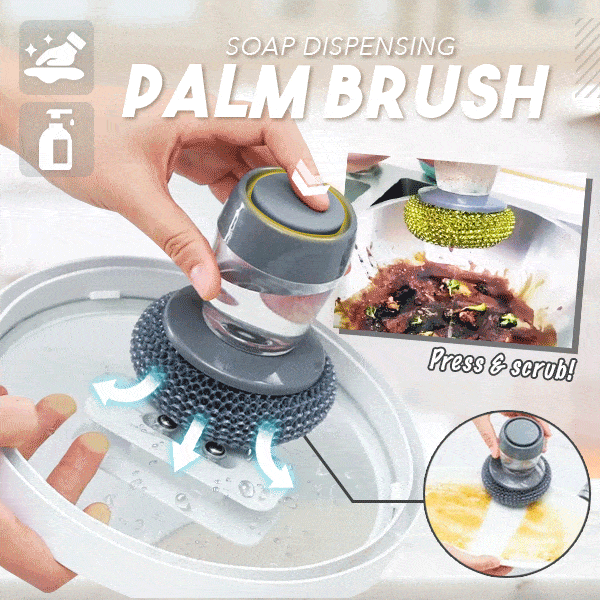 1+1 Gratis | PalmBrush™ Vermeiden Sie Unordnung und Abfall!