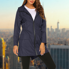 Lade das Bild in den Galerie-Viewer, Wasserdichte Damen Outdoor Regenjacke
