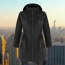 Lade das Bild in den Galerie-Viewer, Wasserdichte Damen Outdoor Regenjacke
