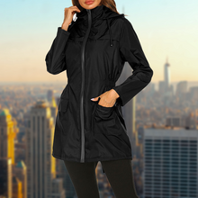 Lade das Bild in den Galerie-Viewer, Wasserdichte Damen Outdoor Regenjacke
