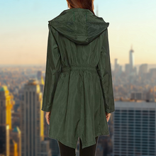 Lade das Bild in den Galerie-Viewer, Wasserdichte Damen Outdoor Regenjacke
