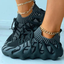 Lade das Bild in den Galerie-Viewer, Lydia - Atmungsaktive Mesh-Leichte Socken-Turnschuhe

