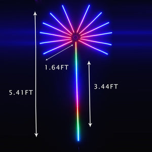 Smarte Feuerwerk LED Lichter