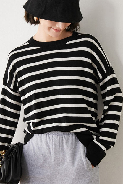 WOLF Tropfen Schultern Lose Pullover