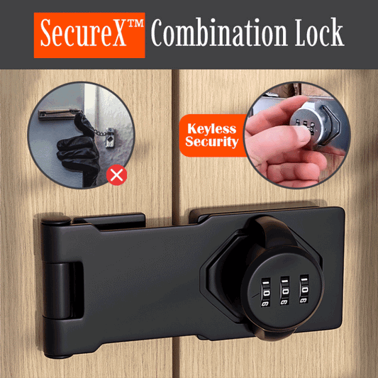 50% RABATT | SecureX™ Kombinations-Schloss