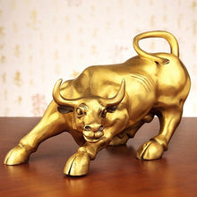 Lade das Bild in den Galerie-Viewer, BrassBull™ - Super ernste Stier-Statue
