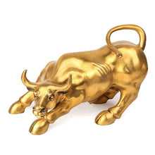 Lade das Bild in den Galerie-Viewer, BrassBull™ - Super ernste Stier-Statue
