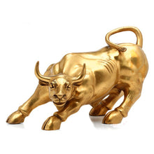 Lade das Bild in den Galerie-Viewer, BrassBull™ - Super ernste Stier-Statue
