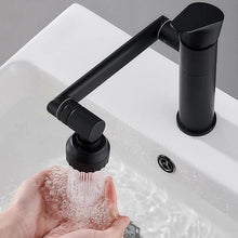 Lade das Bild in den Galerie-Viewer, MatteLux - 1080° drehbarer mattschwarzer Wasserhahn
