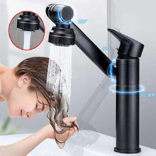 Lade das Bild in den Galerie-Viewer, MatteLux - 1080° drehbarer mattschwarzer Wasserhahn
