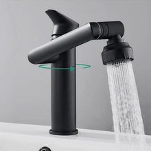 Lade das Bild in den Galerie-Viewer, MatteLux - 1080° drehbarer mattschwarzer Wasserhahn
