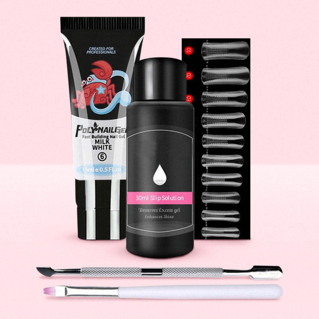 Luxuriöses DIY Polygel-Nägel-Kit