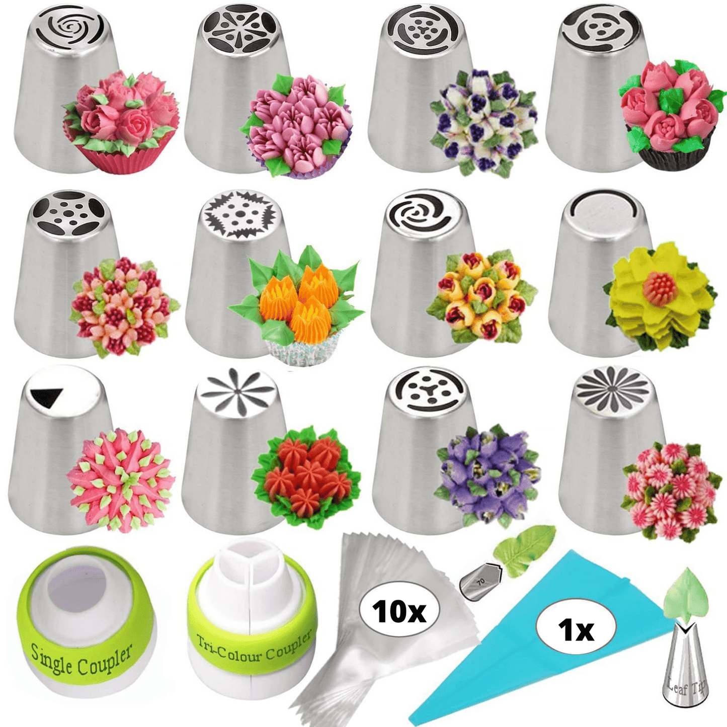 Hochwertiges Spritztüllen Set I (50% Rabatt!)