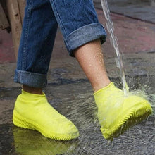 Lade das Bild in den Galerie-Viewer, wasserdichter silikon schuhschutz gelb
