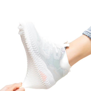 wasserdichter silikon schuhschutz weiß