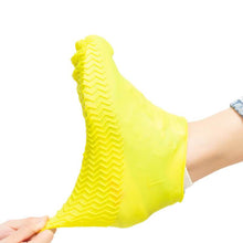Lade das Bild in den Galerie-Viewer, wasserdichter silikon schuhschutz gelb 2
