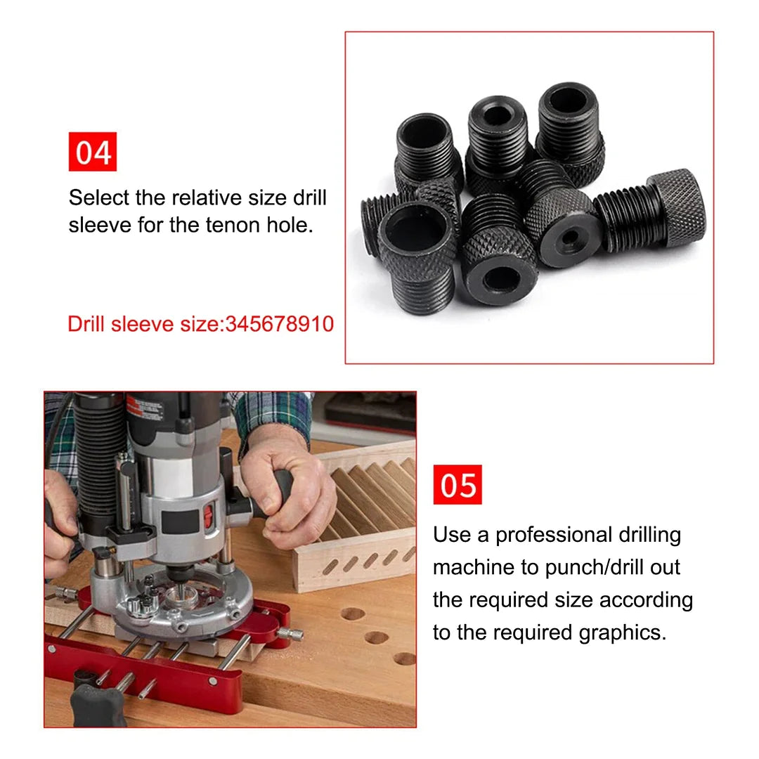 50% RABATT | ToolCove™ 2 in 1 Lochstanzer Bohrer