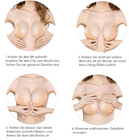 Selbsthaftender V BH