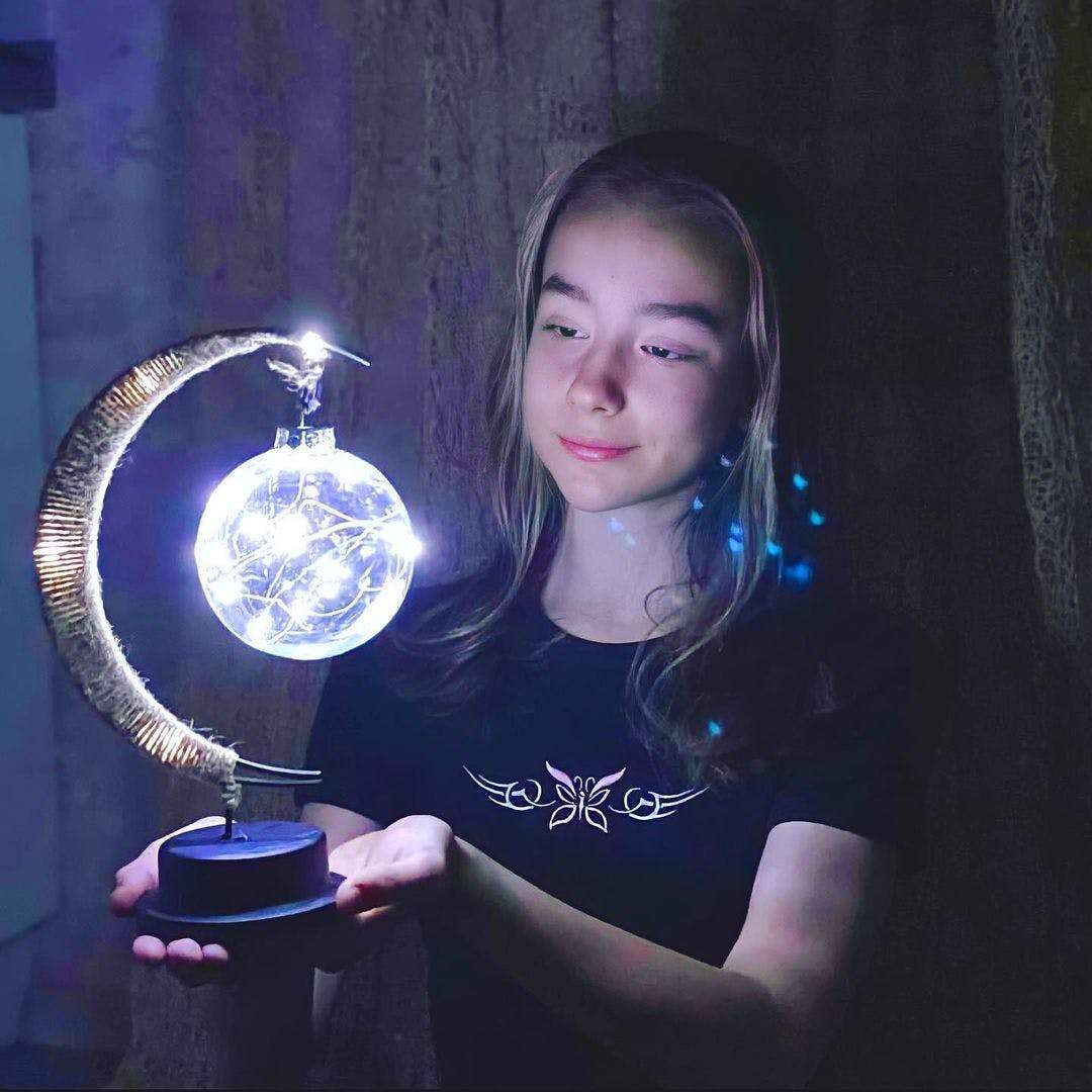 Verzauberte Mondlampe