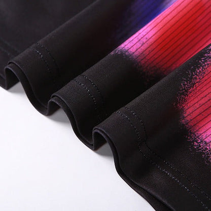 High-Slit Heat Map Kleid