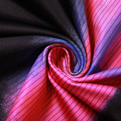 High-Slit Heat Map Kleid