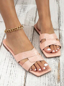 B&A Sandalen | Trendige Flip-Flop-Sandalen mit weichem Fußbett
