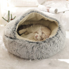 Lade das Bild in den Galerie-Viewer, FluffyCat™ - 2 in 1 faltbares Katzenbett
