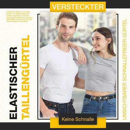 Elastischer Taillengürtel ohne Schnalle