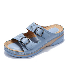Lade das Bild in den Galerie-Viewer, Andrea™ | Orthopädische Ledersandalen
