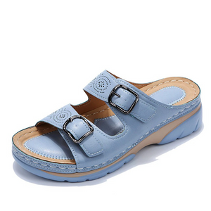 Andrea™ | Orthopädische Ledersandalen