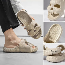 Lade das Bild in den Galerie-Viewer, SoftBone™ - Hausschuhe im Totenkopfdesign
