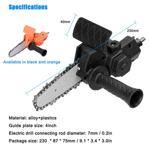 SwiftDrill™ Kettensägen-Bohrer-Aufsatz